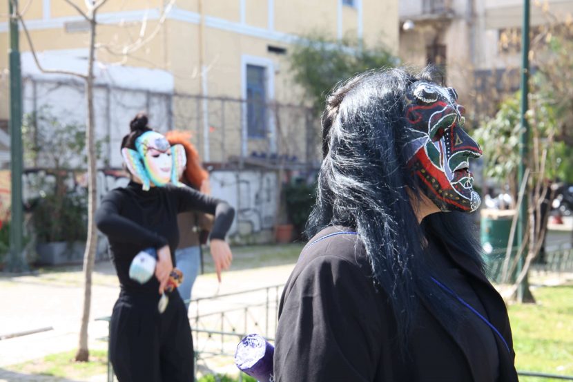 fabrica athens, street theater, greece, carantine, 2021, athens, θέατρο δρόμου, ελλάδα, αθήνα, δρώμενα, τεχνοχώρος φάμπρικα, ξυλοπόδαρα, καραντίνα, joan nino